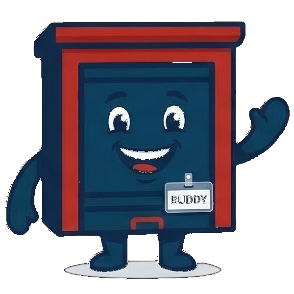 Buddy the BC Storage Mascot